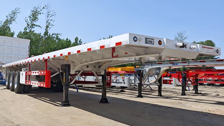CIMC 40 FT 3 Axle Flatbed Semi Trailer for Sale