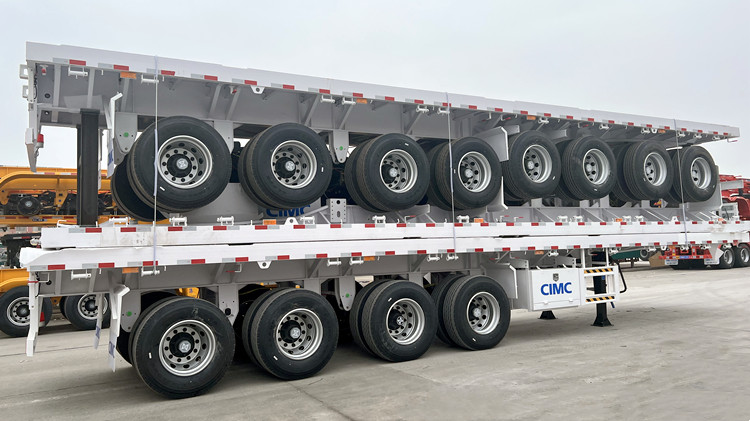 CIMC 4 Axle Flatbed Trailer for Sale Near Me