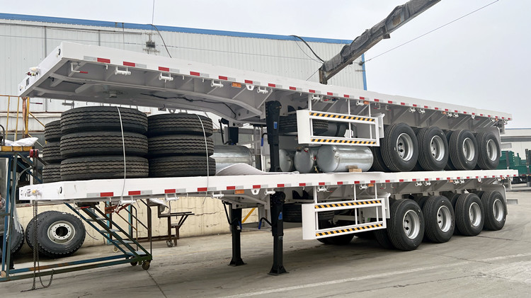 CIMC 4 Axle Flatbed Trailer for Sale Near Me