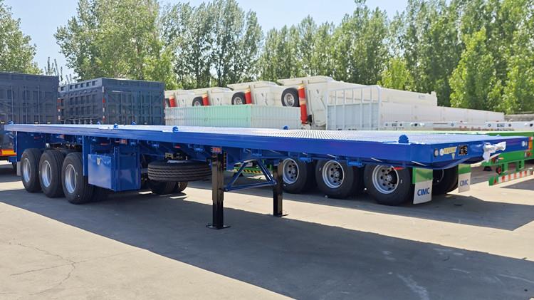 CIMC 40 Foot Container Flatbed Trailer Prices