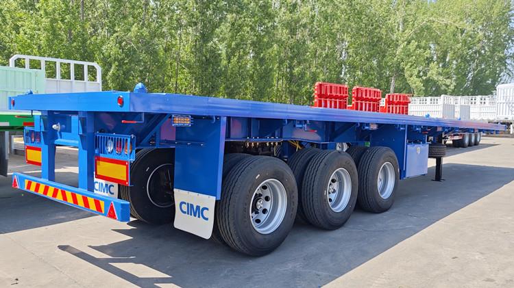 CIMC 40 Foot Container Flatbed Trailer Prices