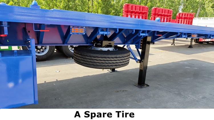 CIMC 40 Foot Container Flatbed Trailer Prices