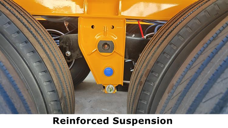 CIMC Tri Axle Gooseneck Skeletal Trailer for Sale
