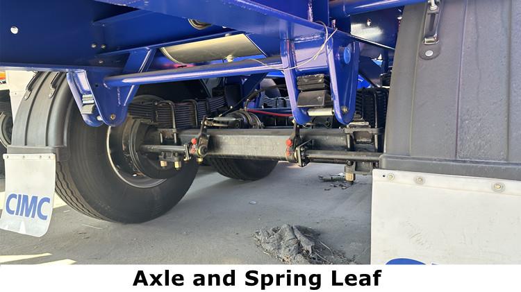 CIMC Tri Axle Intermodal Shipping Container Chassis for Sale