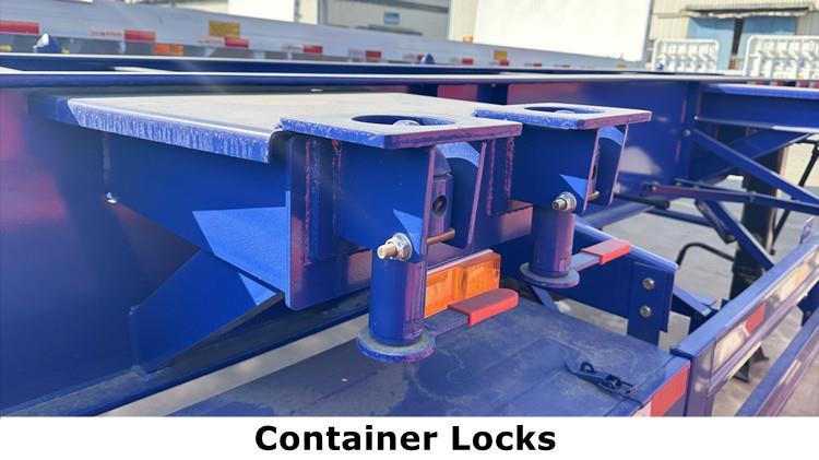 CIMC Tri Axle Intermodal Shipping Container Chassis for Sale