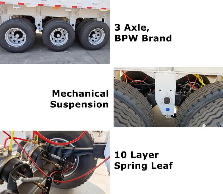 CIMC 3 Axle Livestock Transport Stake Semi Trailer Price