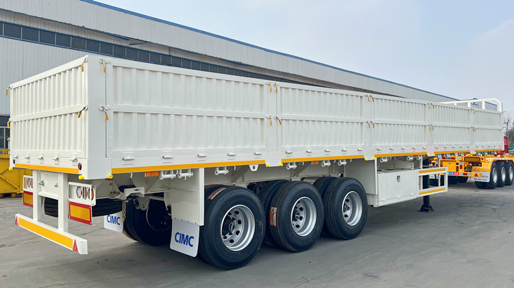 CIMC Tri Axle Dropside Trailer for Sale
