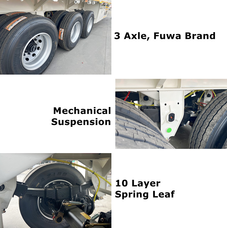 CIMC Tri Axle Dropside Trailer for Sale
