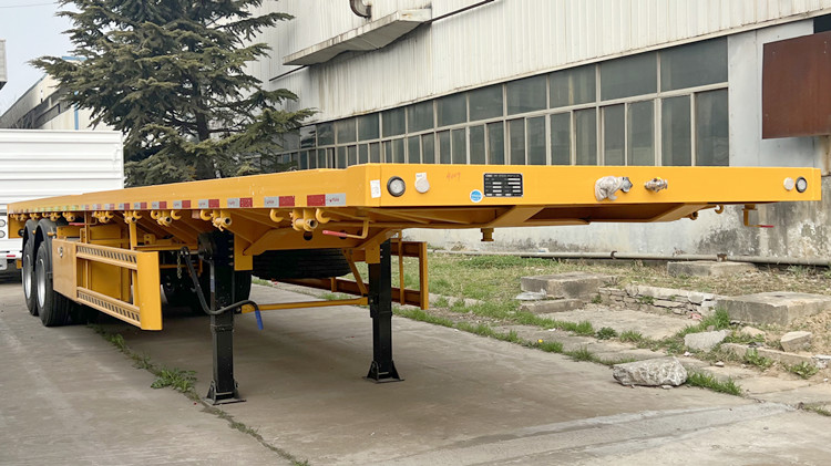 CIMC 2 Axle Container Flatbed Trailer Cost