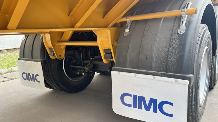 CIMC 2 Axle Container Flatbed Trailer Cost