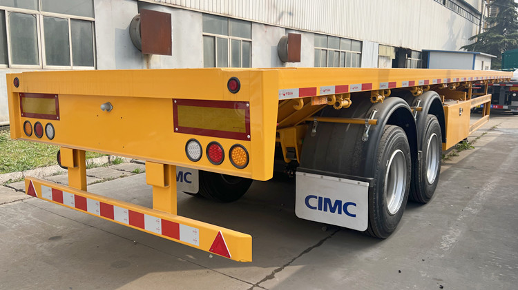 CIMC 2 Axle Container Flatbed Trailer Cost