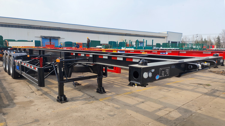 CIMC 40FT Shipping Container Skeleton Trailer for Sale
