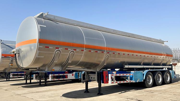 CIMC 50000 Liters Aluminum Fuel Tanker Semi Trailer for Sale