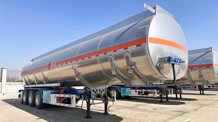 CIMC 50000 Liters Aluminum Fuel Tanker Semi Trailer for Sale