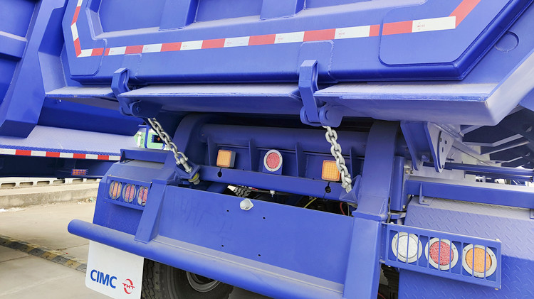 CIMC 60 Ton End Dump Truck Trailer for Sale