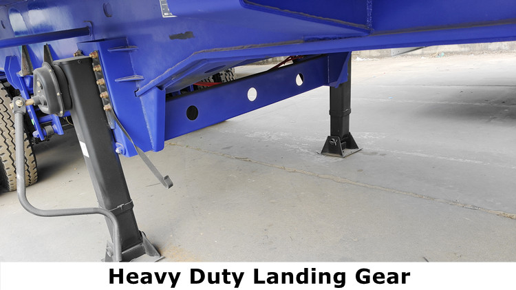CIMC 60 Ton End Dump Truck Trailer for Sale