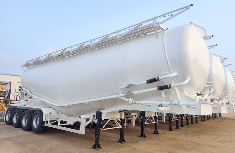 CIMC 4 Axle Cement Bulker Truck Price for Sale