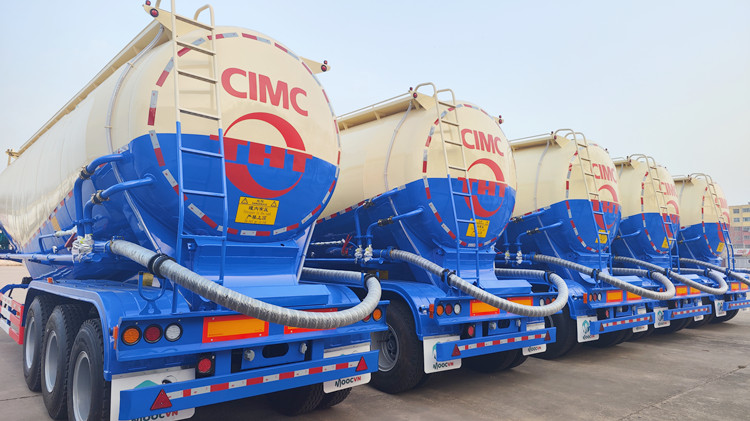 CIMC Dry Bulk Powder Cement Tanker for Sale