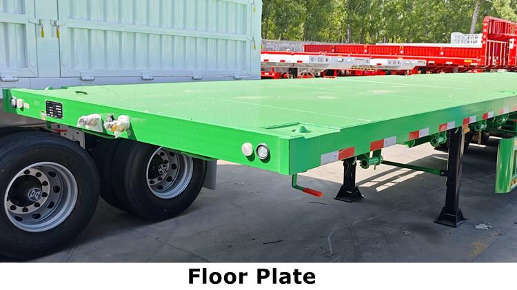 CIMC Tri Axle Flatbed Trailer for Sale Manufacturers