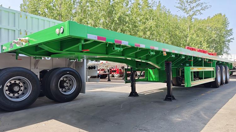 CIMC Tri Axle Flatbed Trailer for Sale Manufacturers