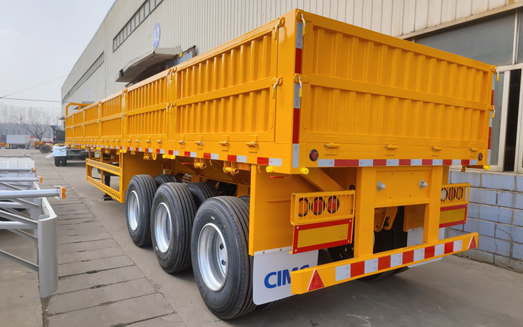 CIMC 60 Ton Cargo Semi Trailer Side Boards