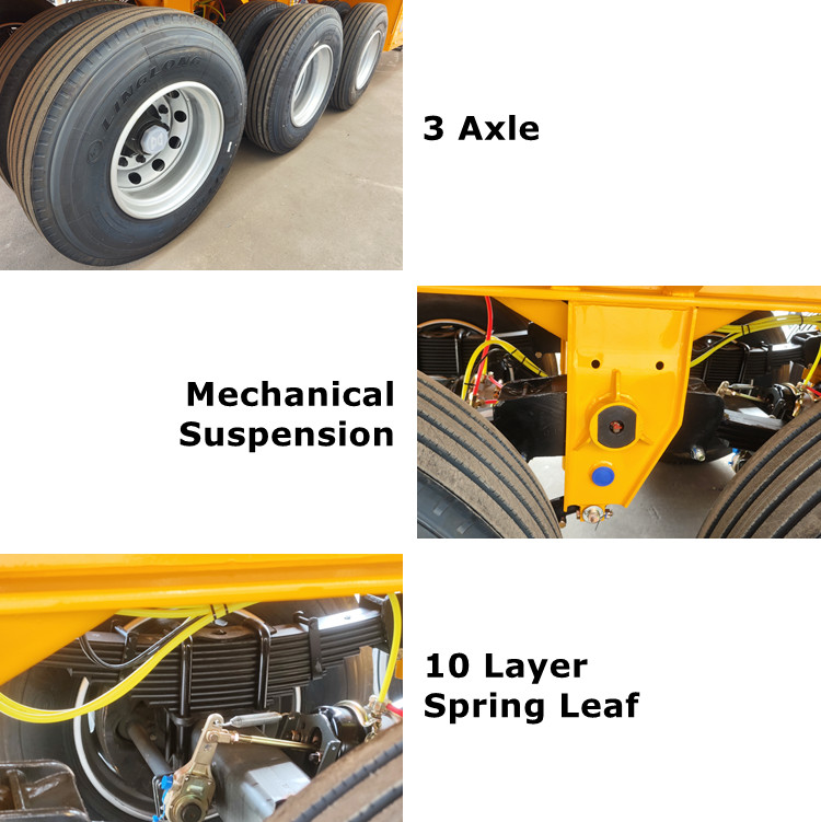 CIMC 60 Ton Cargo Semi Trailer Side Boards