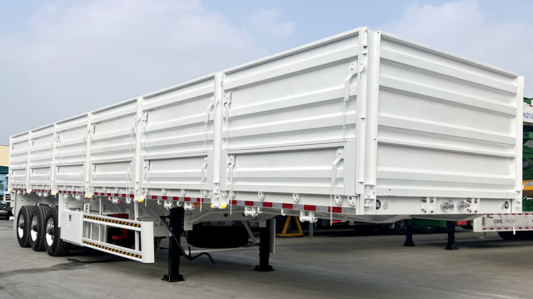 CIMC Tri Axle Grain Semi Trailer for Sale in Zimbabwe