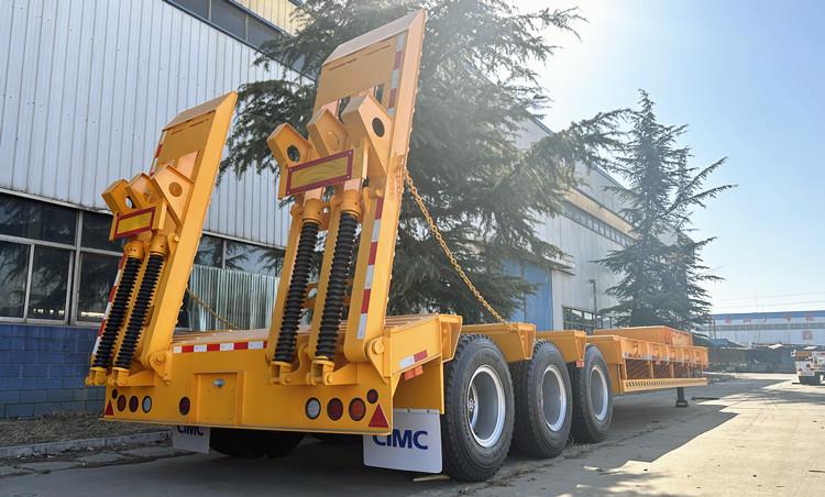 CIMC 3 Axle Semi Low Loader Trailer for Sale Price