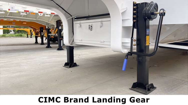 CIMC 3 Axle Lowbed Semi Trailer for Sale