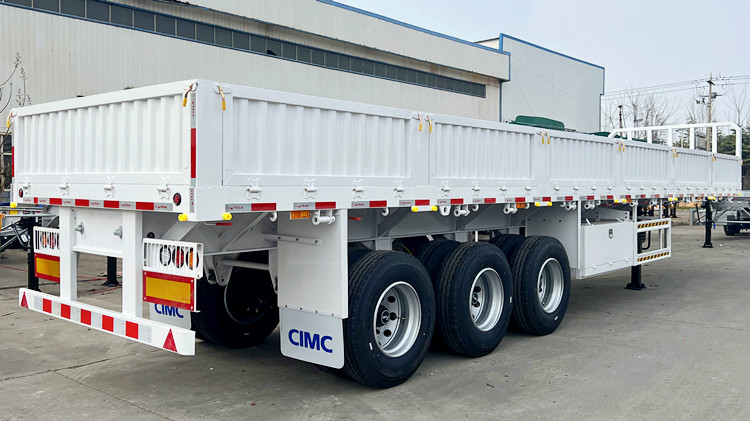 CIMC Tri Axle Semi Sidewall Trailer for Sale