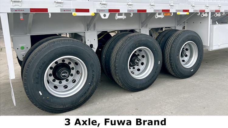 CIMC Tri Axle Semi Sidewall Trailer for Sale