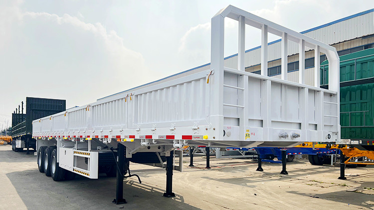 CIMC Tri Axle Semi Sidewall Trailer for Sale