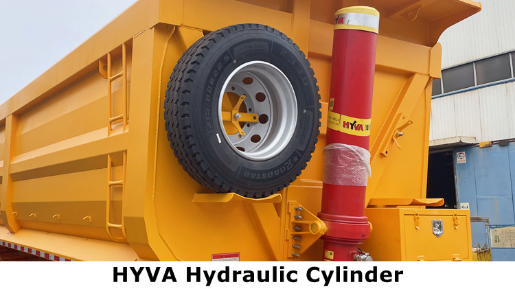 CIMC 4 Axle Heavy Duty Tipper Trailer Price