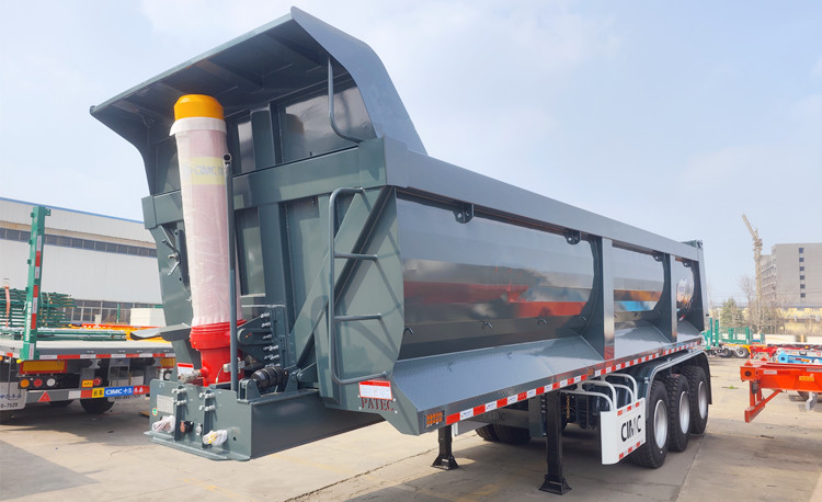 CIMC 3 Axle Hydraulic Tipper Semi Trailer for Sale