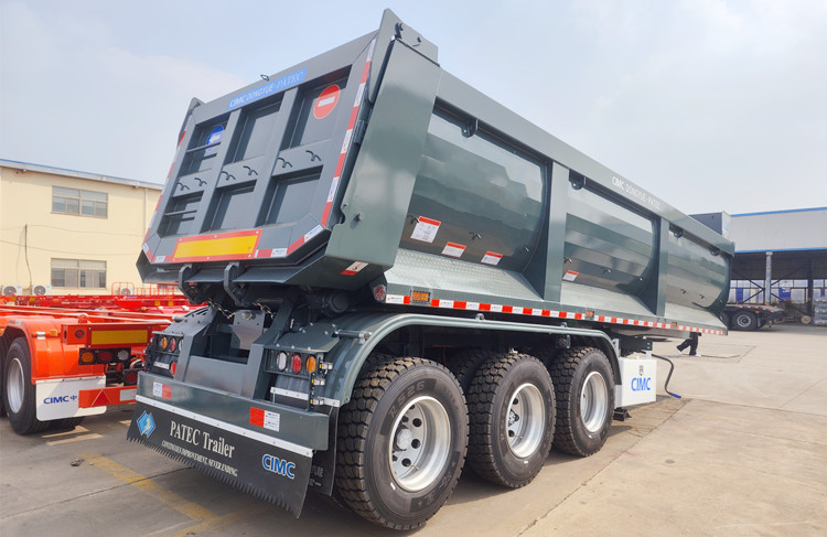 CIMC 3 Axle Hydraulic Tipper Semi Trailer for Sale