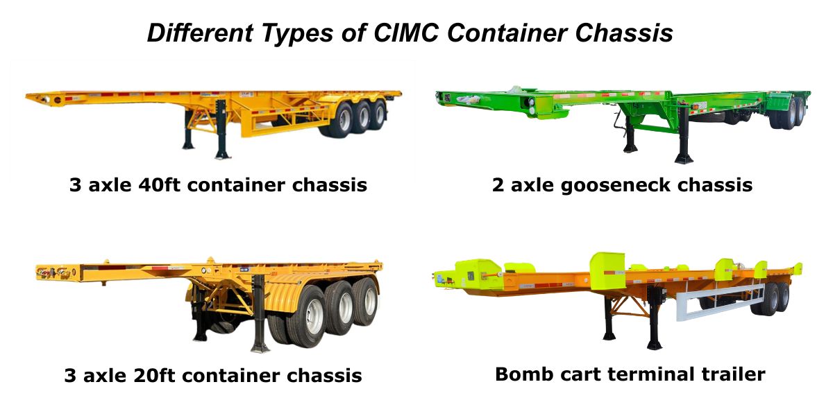 CIMC Intermodal Container Chassis for Sale
