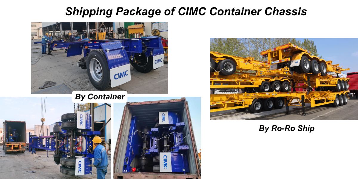 CIMC Intermodal Container Chassis for Sale
