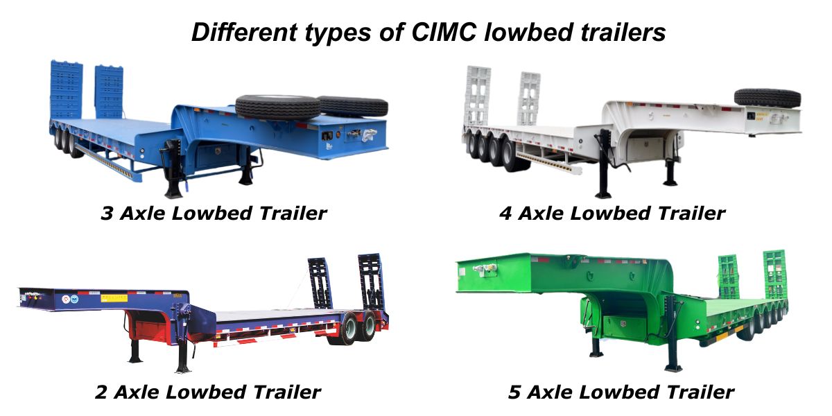 CIMC Low Bed Trailer Truck Price List