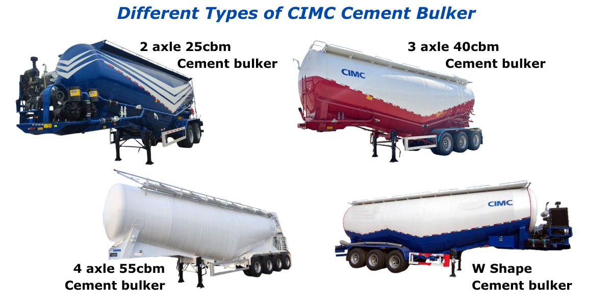 CIMC Cement Bulker Trailer Price List