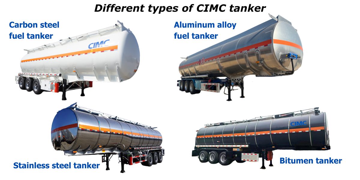 CIMC Fuel Tanker Prices, Types, Capacity