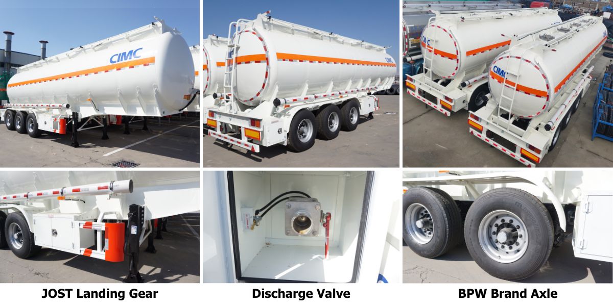 CIMC Fuel Tanker Prices, Types, Capacity
