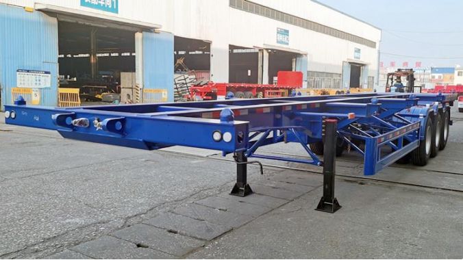 CIMC Tri Axle Container Chassis