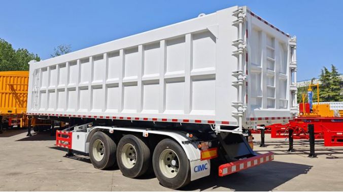 CIMC 30 Cube Semi Tipper Trailer