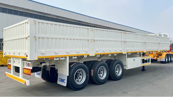 CIMC Tri Axle Dropside Trailer