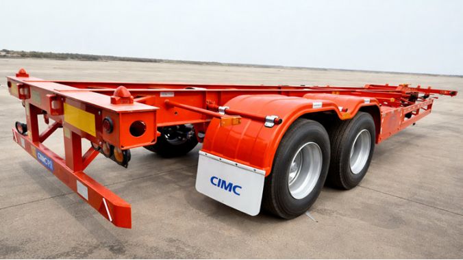 CIMC 2 Axle Container Trailer