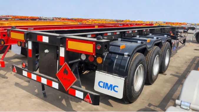 CIMC 40FT Container Skeleton Trailer