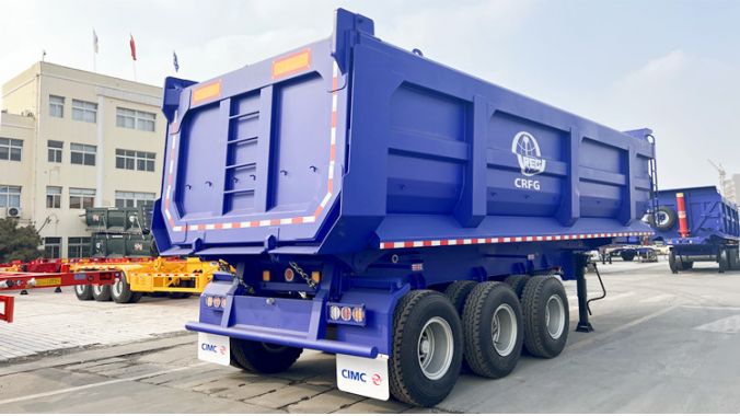 CIMC 60T End Dump Trailer