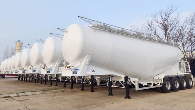 CIMC 4 Axle Cement Bulker