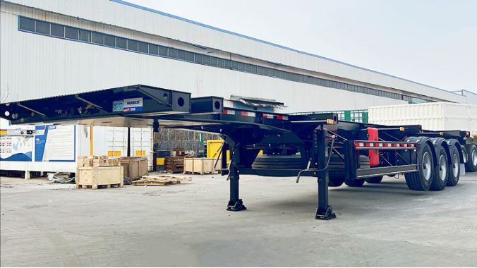CIMC Chassis with Single Tire & Air Suspension