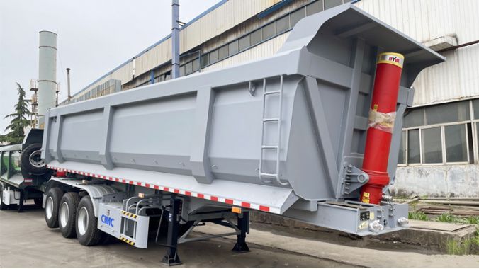 CIMC Tri Axle Semi Dump Trailer